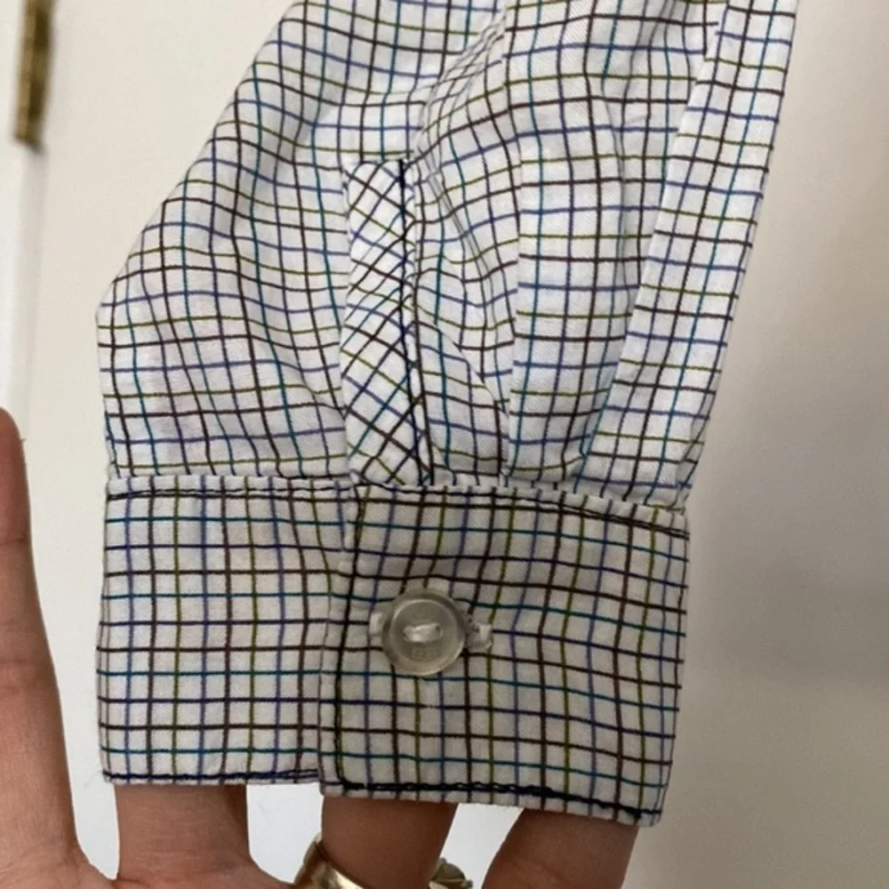 EGG Baby Plaid Button Down Shirt Size 18-24M